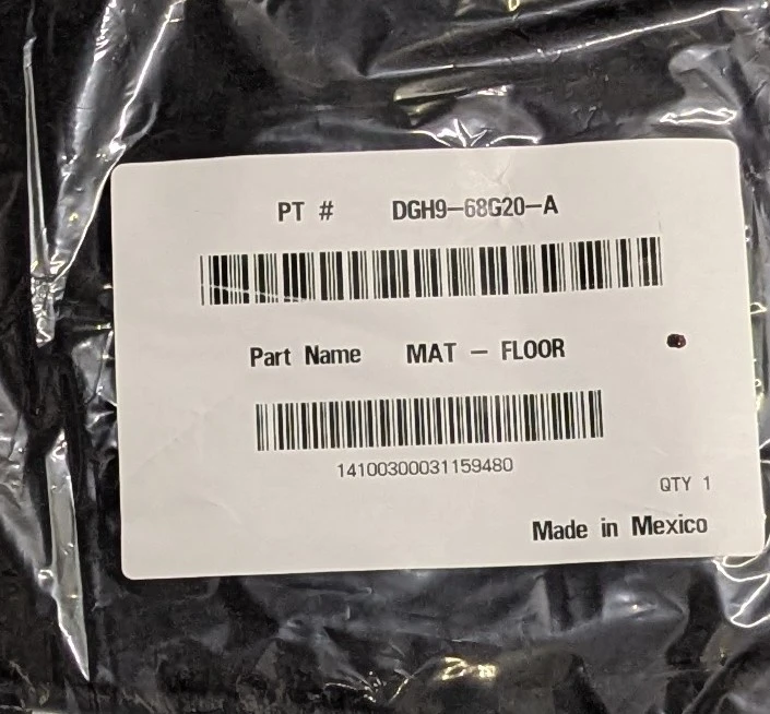 Genuine New Mazda CX-30 Nylon Floor Mats - photo 4