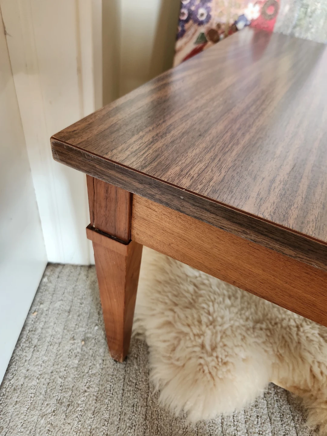 Jazzy 1970s square Side Table - photo 4