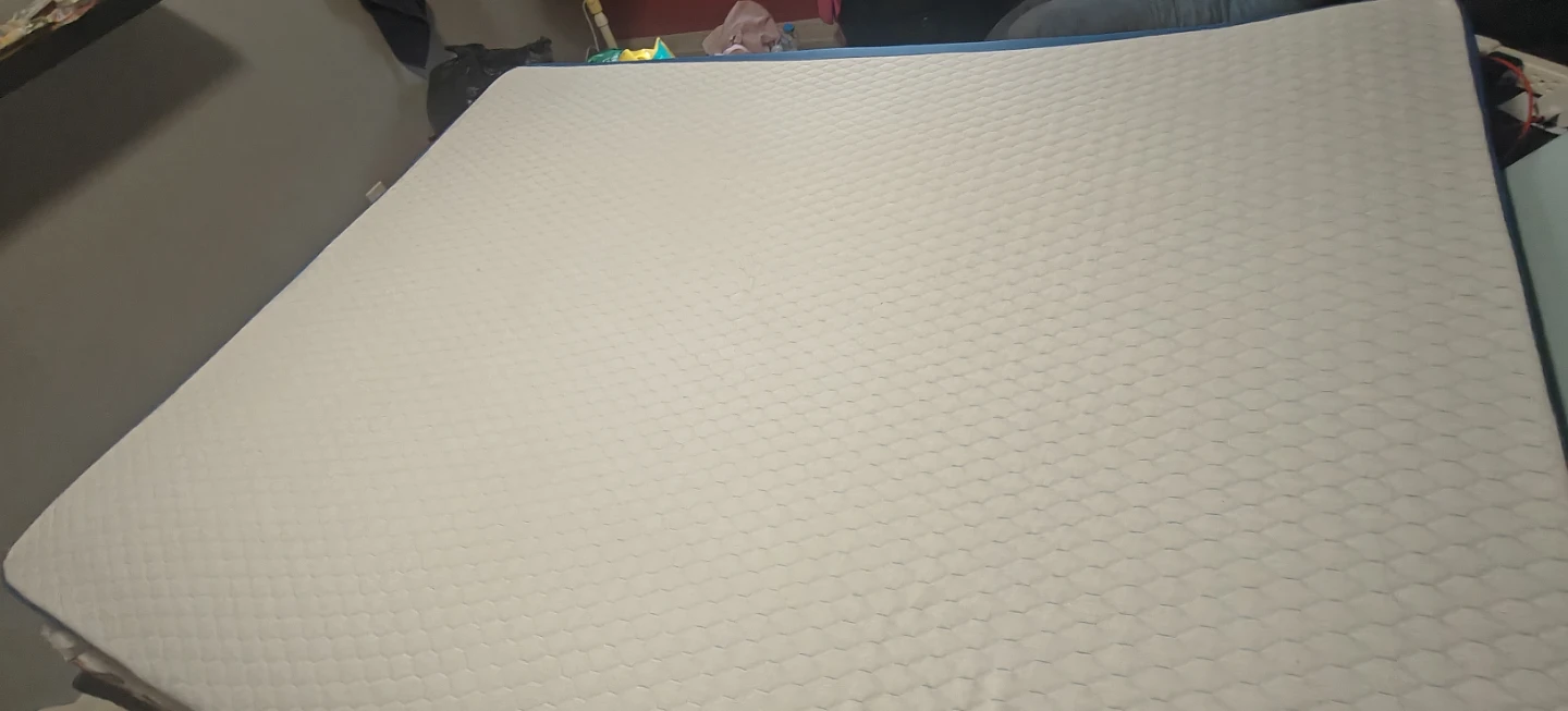 Queen Size Mattress Topper - White