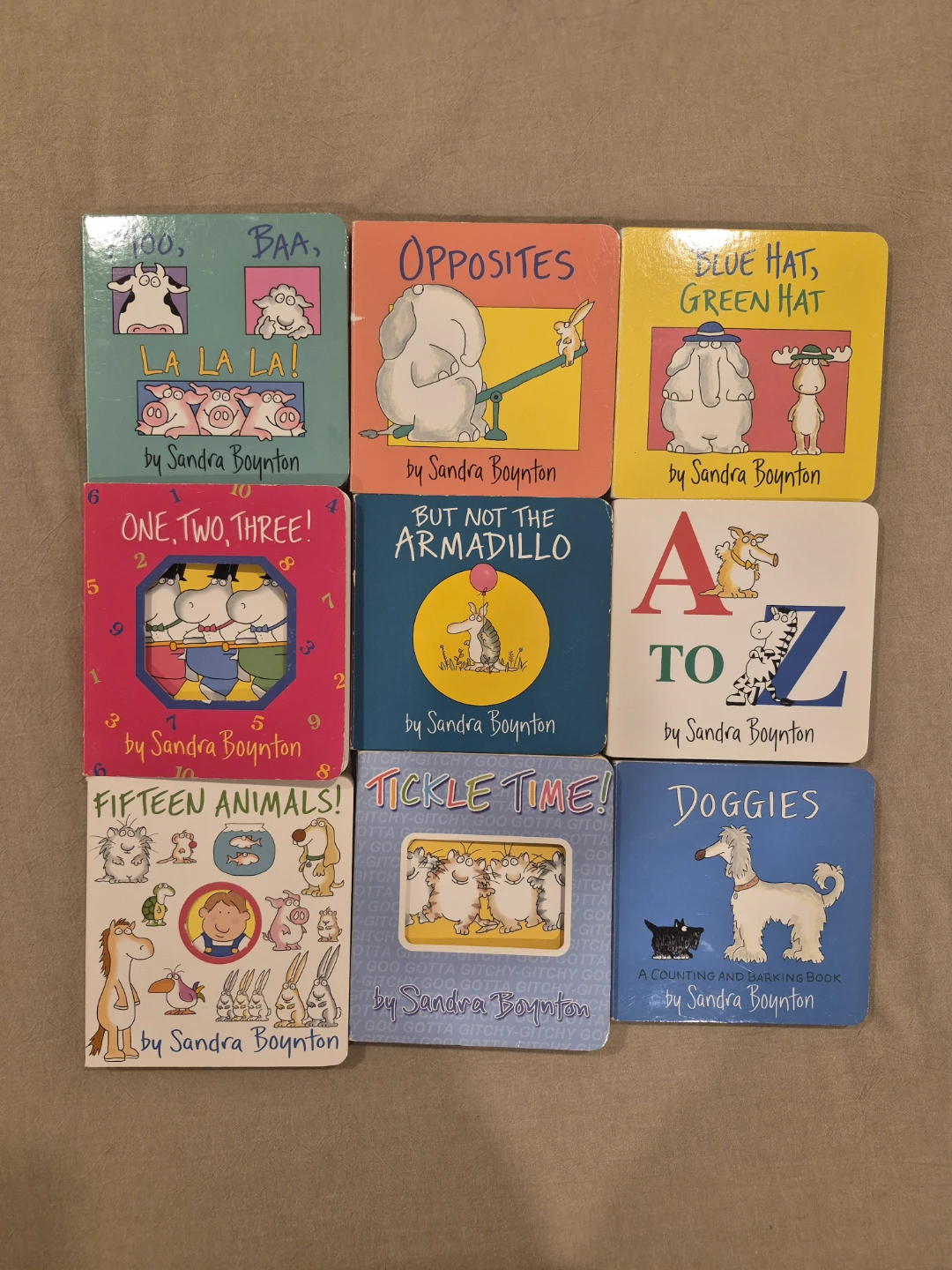 Sandra Boynton -  9 Books Collection