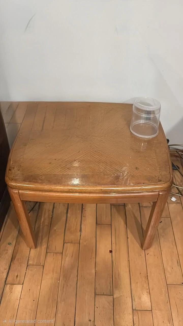 Real wooden Side Table - photo 2