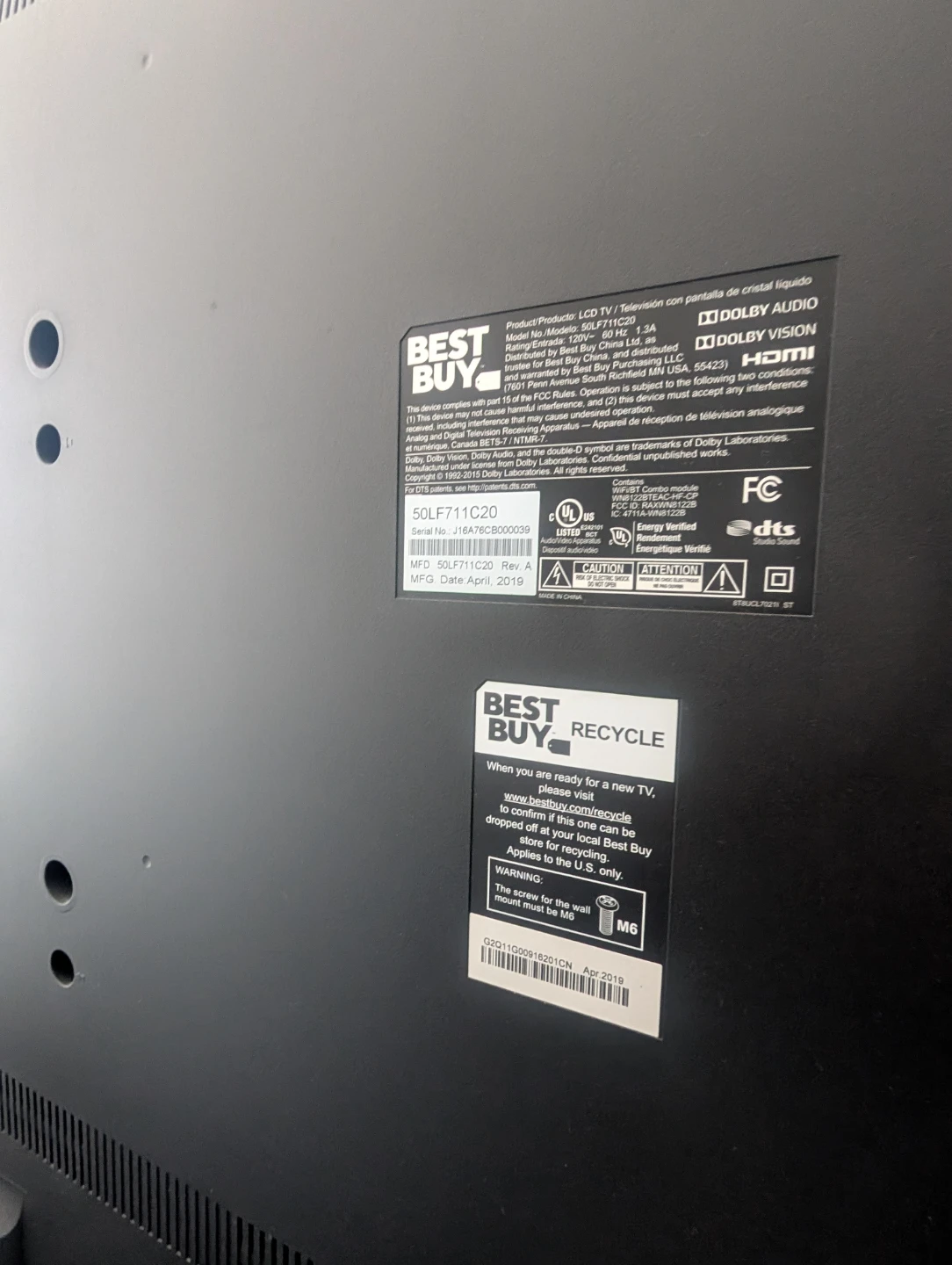 Toshiba 50LF711C20 LED TV - photo 2