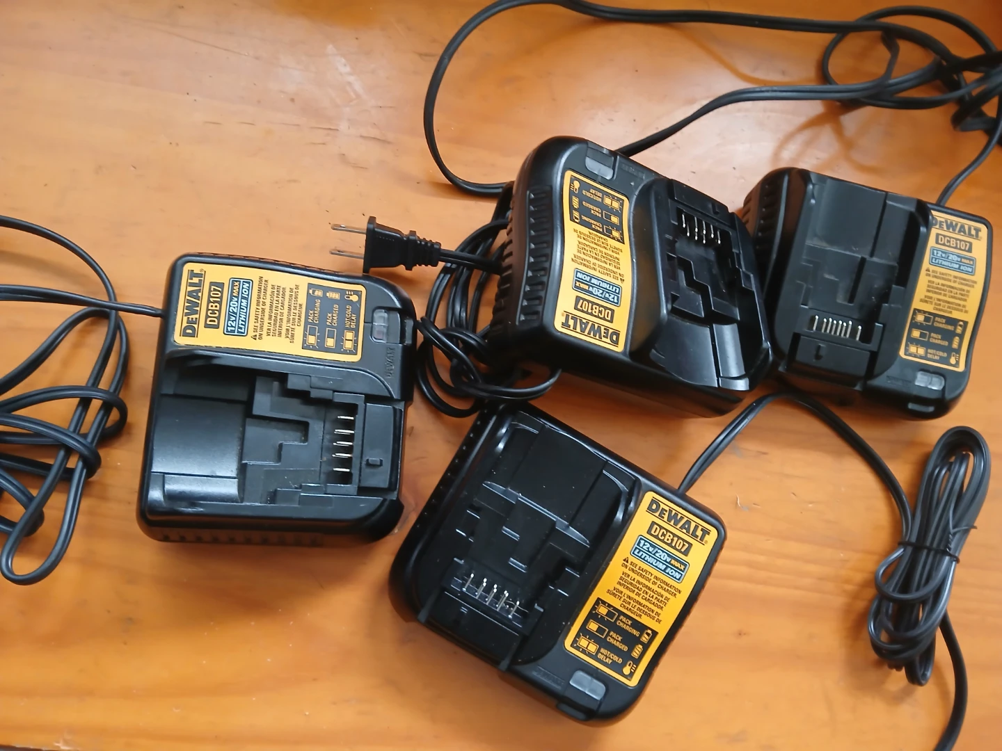 Chargers 20 volt 15 each