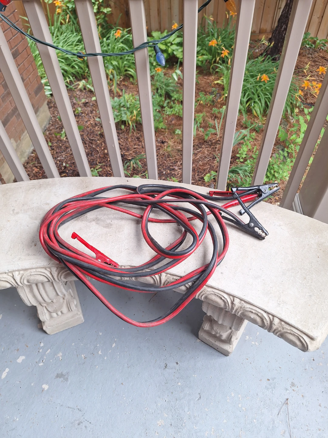 Red and Black Jumper Cables - photo 2