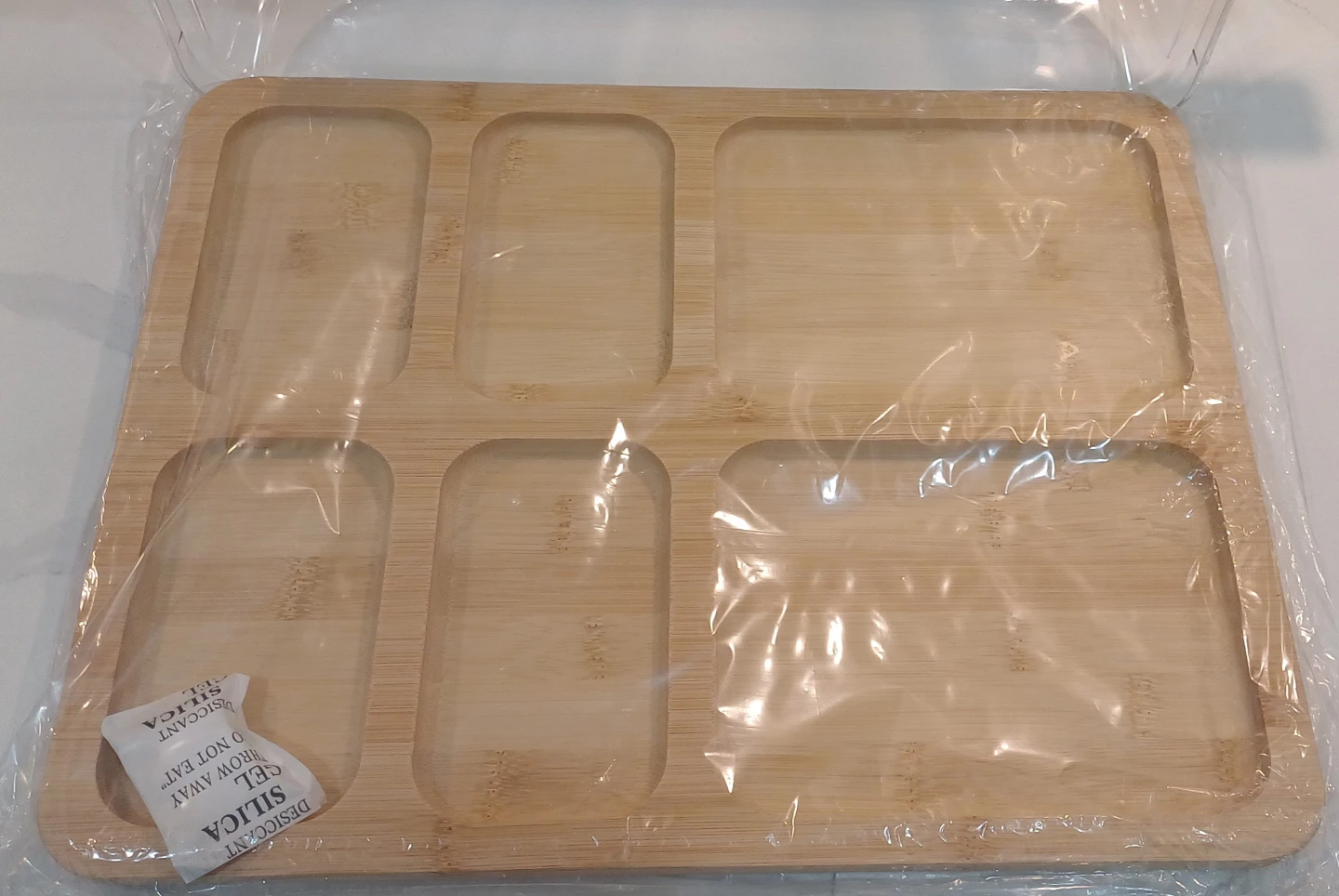 Bamboo Charcuterie Board with Lid - photo 4