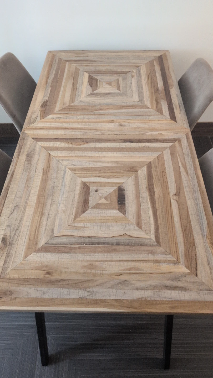 Dining table and 4 chairs (Structube) - photo 2