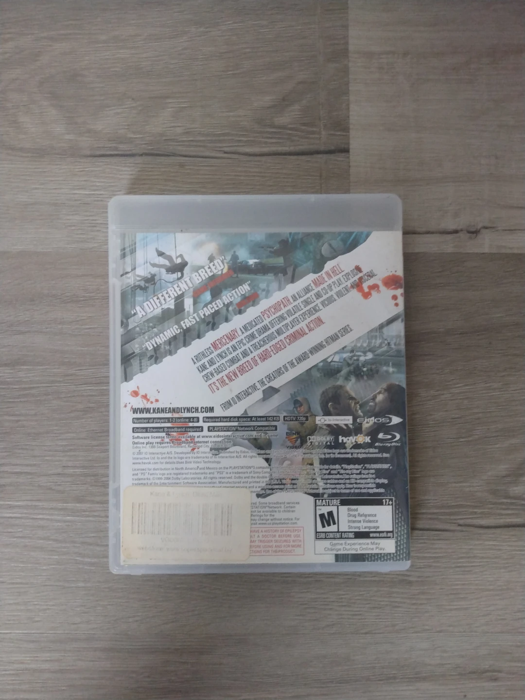 Kane & Lynch: Dead Men PlayStation 3 Video Game - photo 3