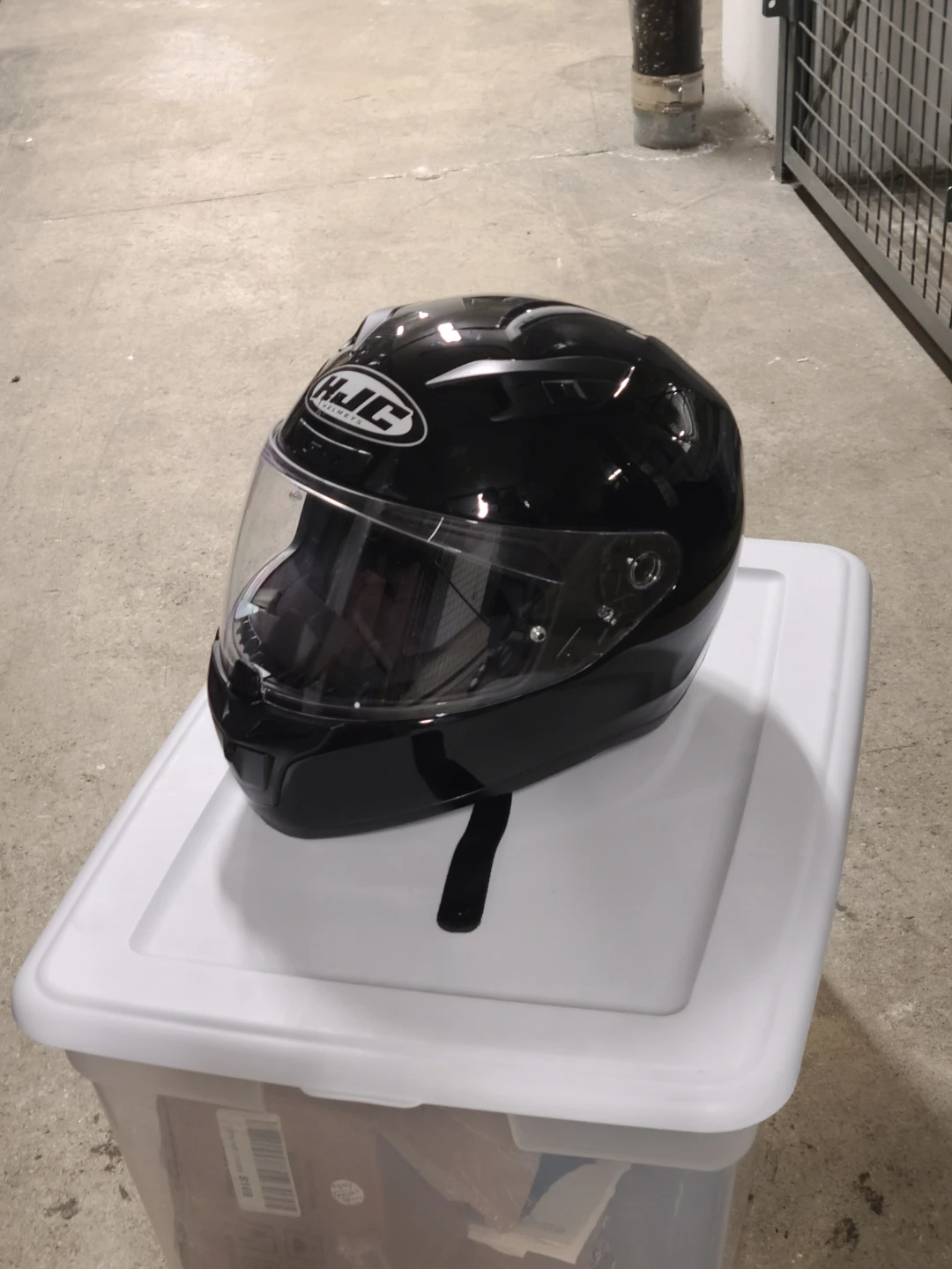 HJC Helmets Mens Medium Motorcycle Helmet - Black - photo 3