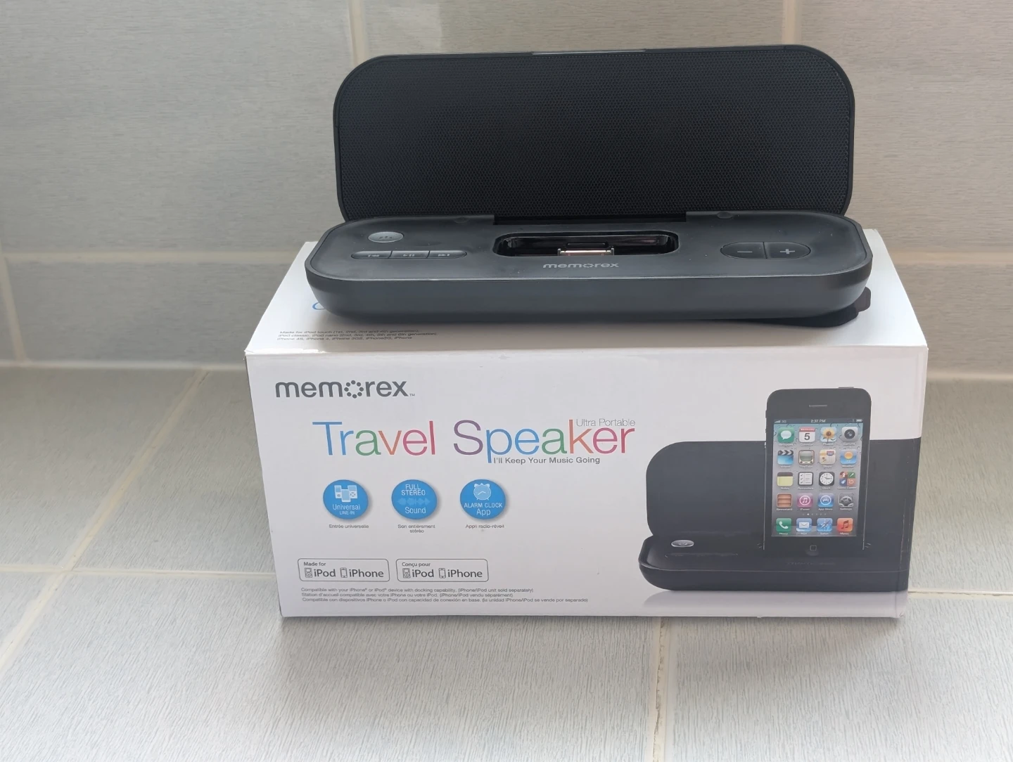 Memorex Travel Speaker for iPod/iPhone