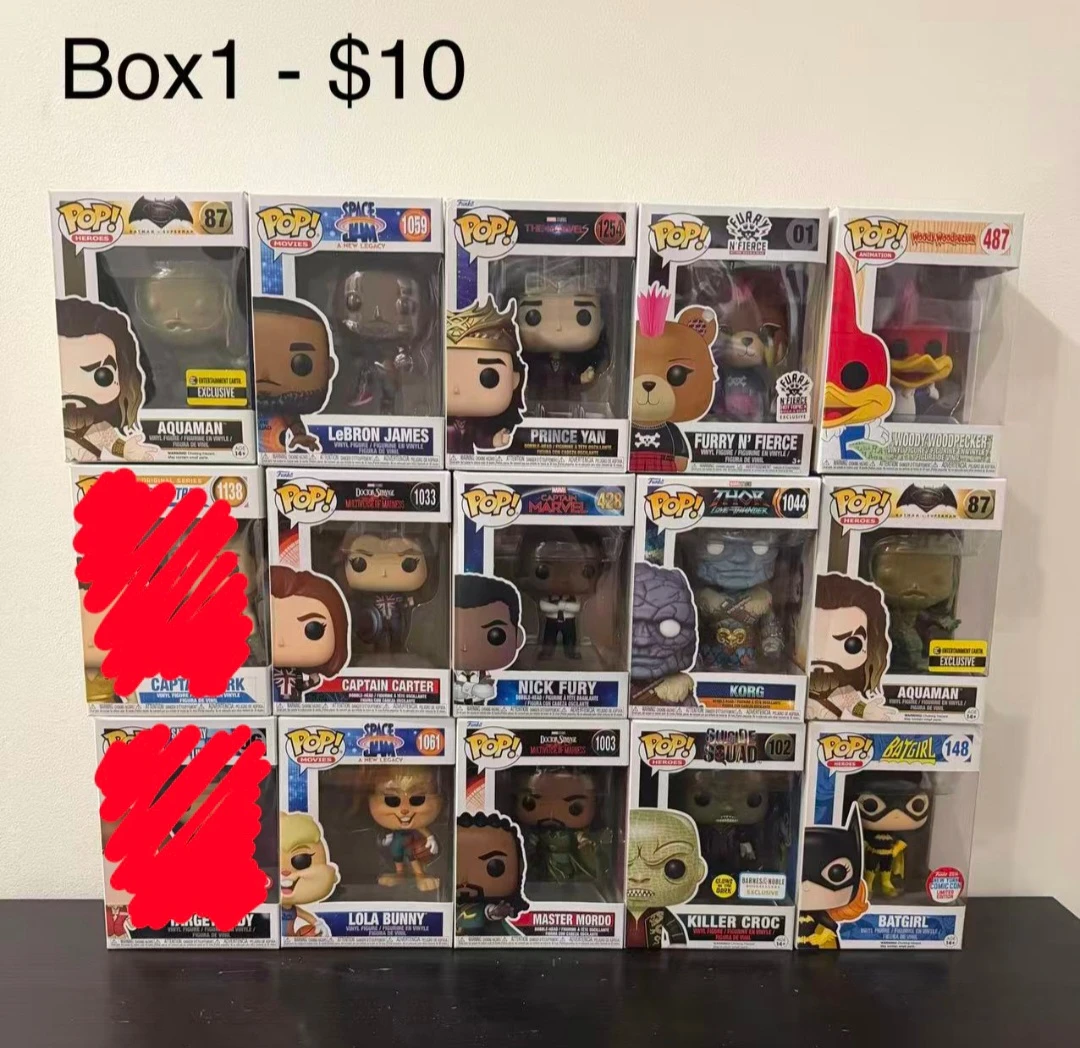 Funko Pop! Vinyl Figures - Various Characters