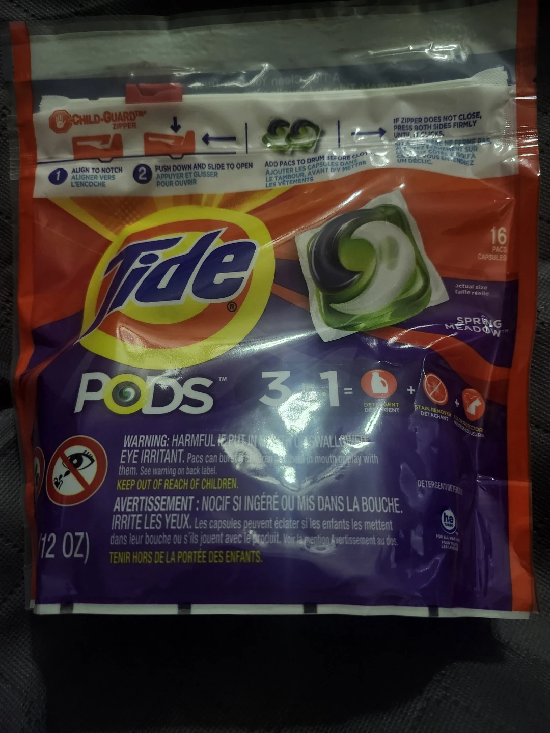 Tide PODS Spring Meadow Laundry Detergent Pods (16 Count)