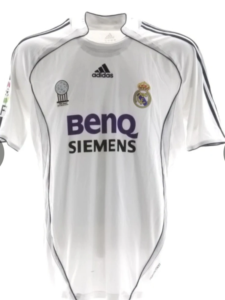 2006-07 Real Madrid Home Shirt #5 Cannavaro XL