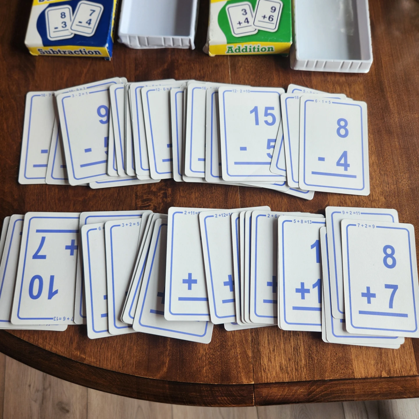 Addition and Subtraction flash cards - photo 4