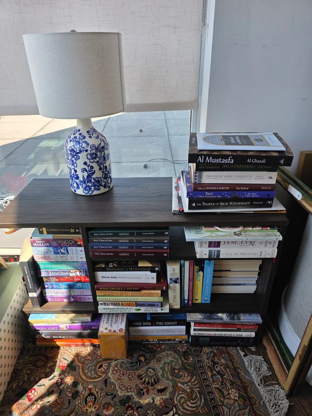 Ikea HOLMERUD Side table, dark brown