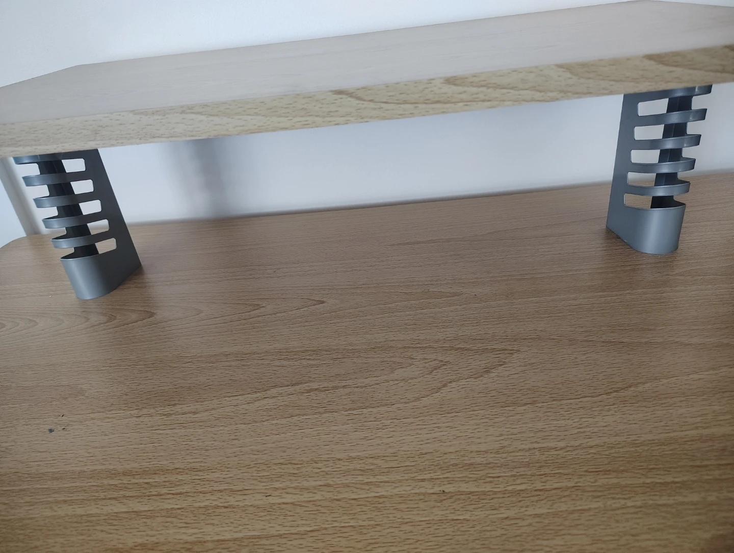 Wooden Computer Desk with Keyboard Tray - photo 3