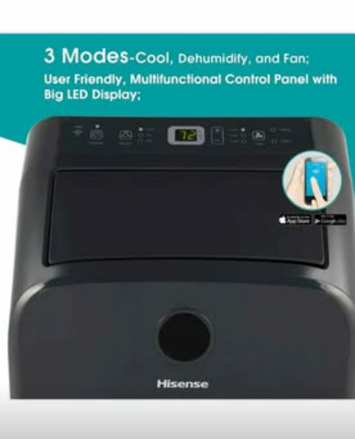 Hisense Smart Portable Air Conditioner - photo 3