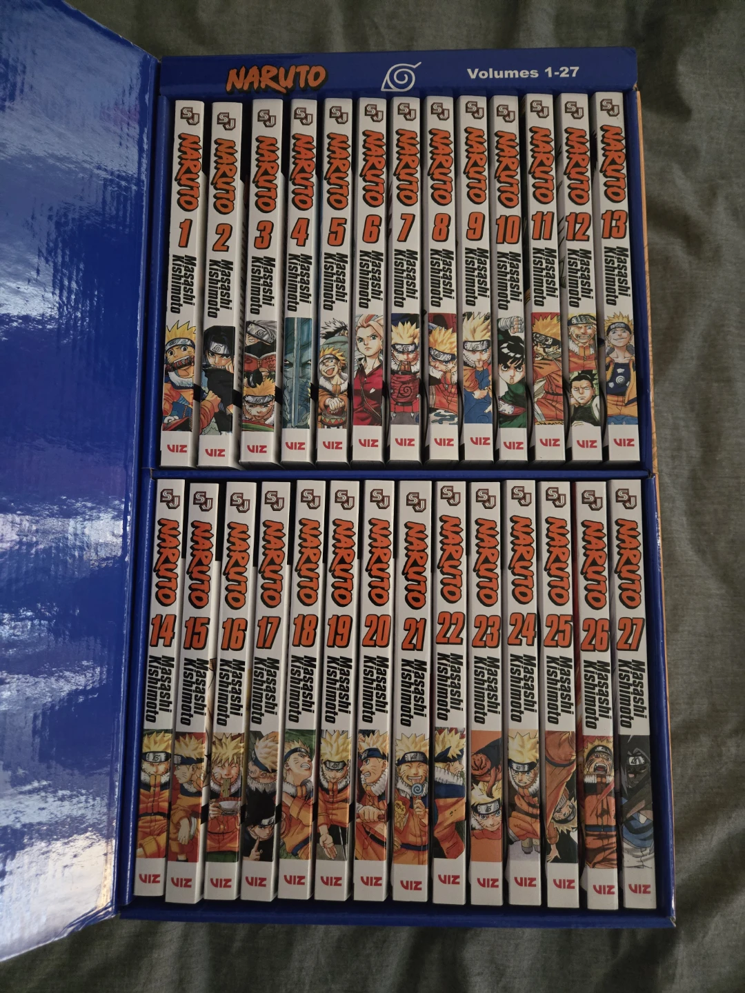 Naruto Box Set 1 Volumes 1-27