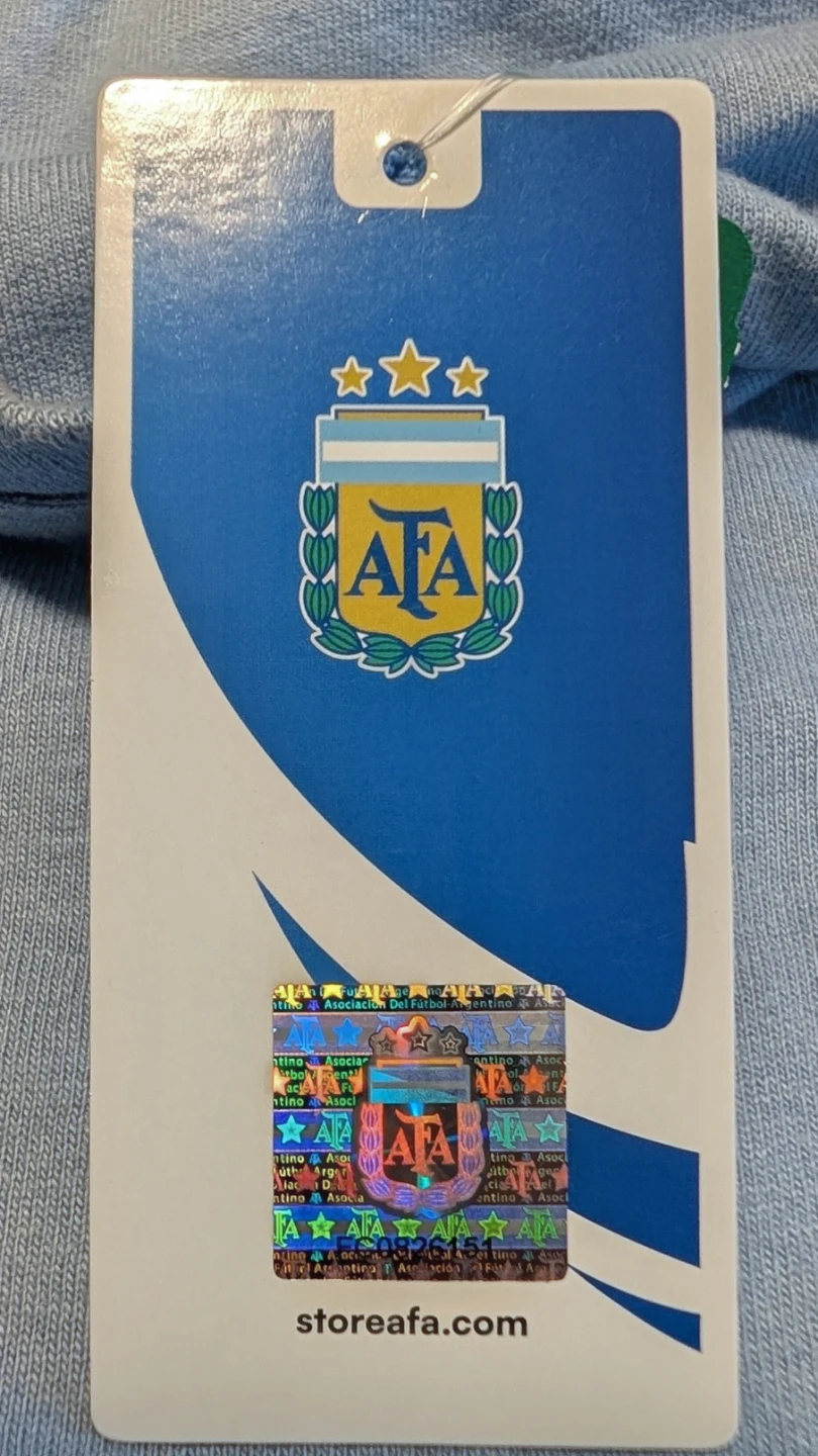 Original AFA Messi Argentina T-shirt.