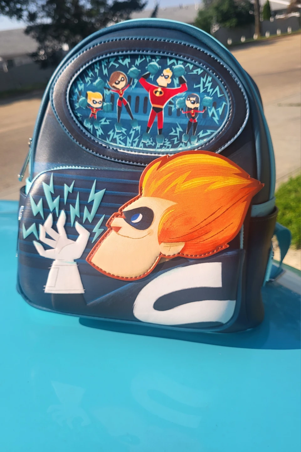 Loungefly Pixar The Incredibles "Operation Kronos" Backpack