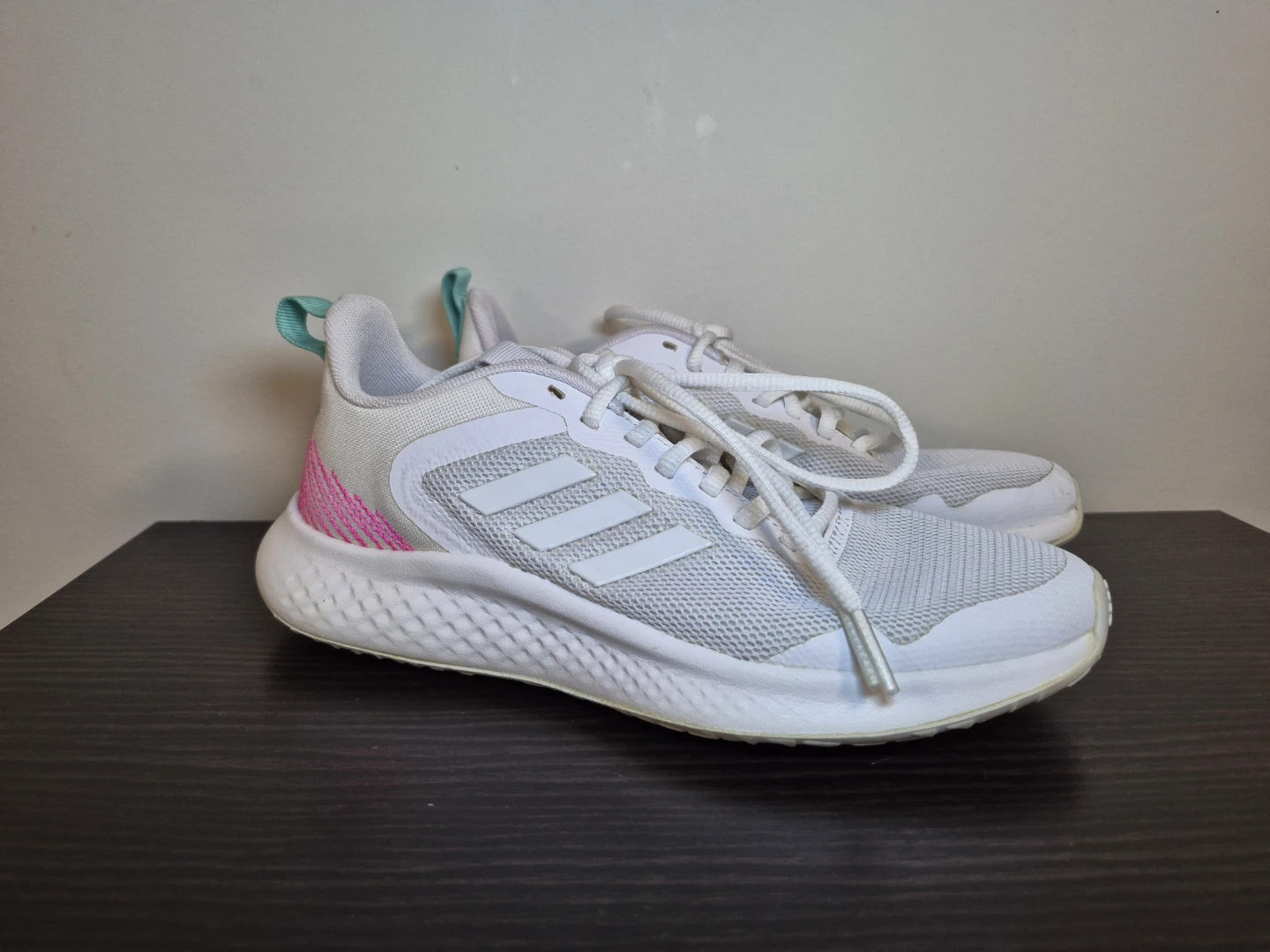 Adidas White Running Shoes