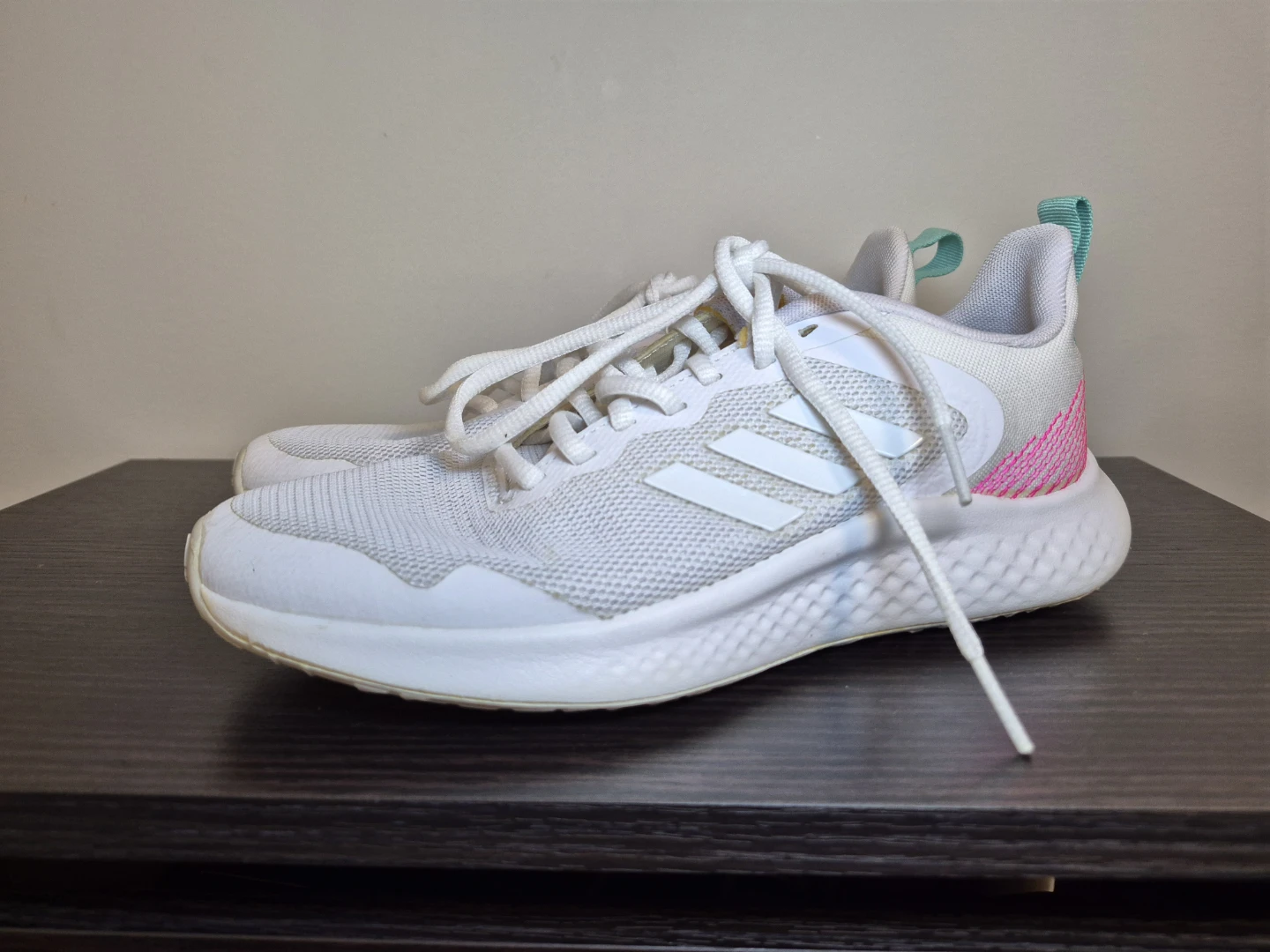 Adidas White Running Shoes - photo 3