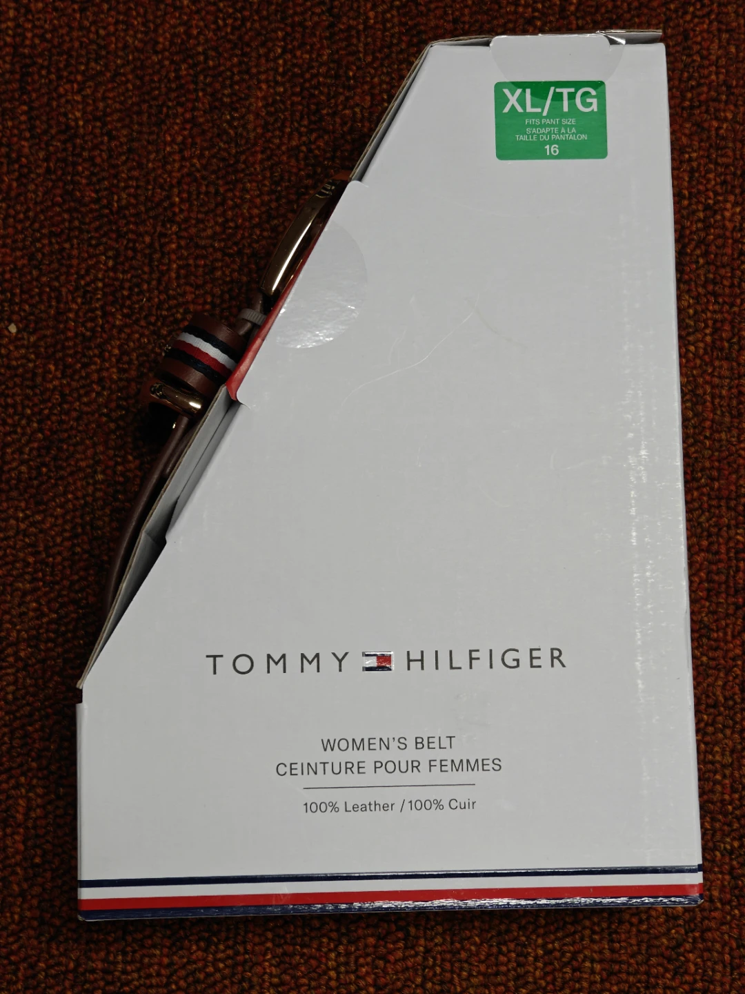 Tommy Hilfiger Women's Leather Belt (Size XL) - photo 2