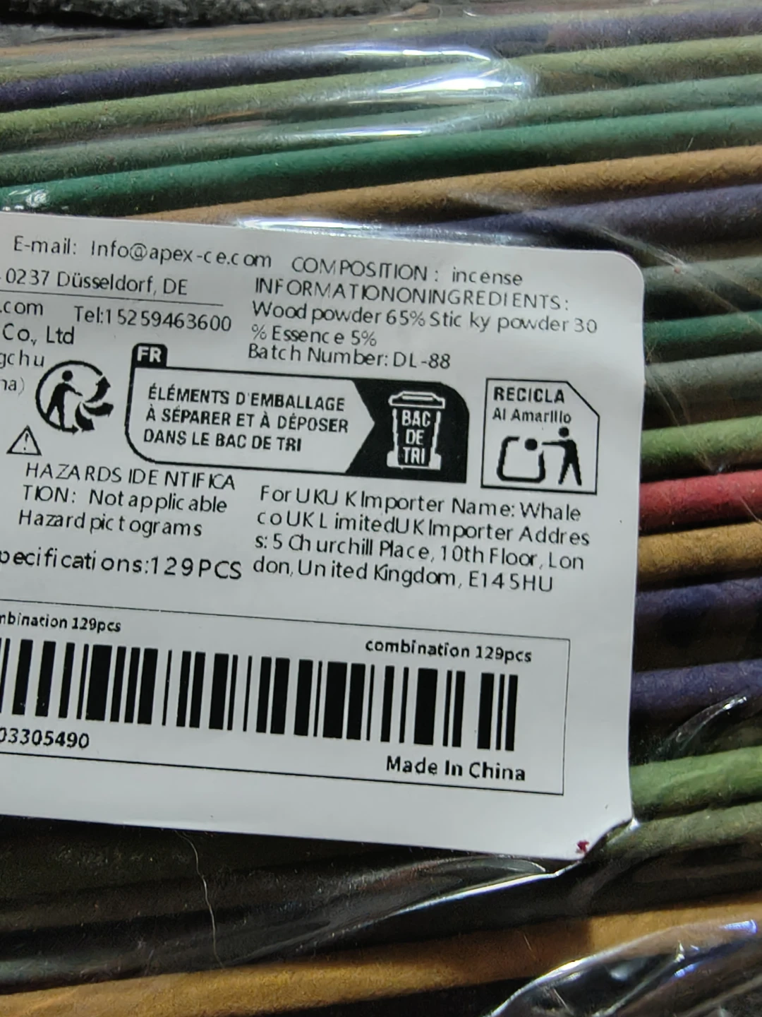 Incense Sticks - 129 pcs Combination - photo 3