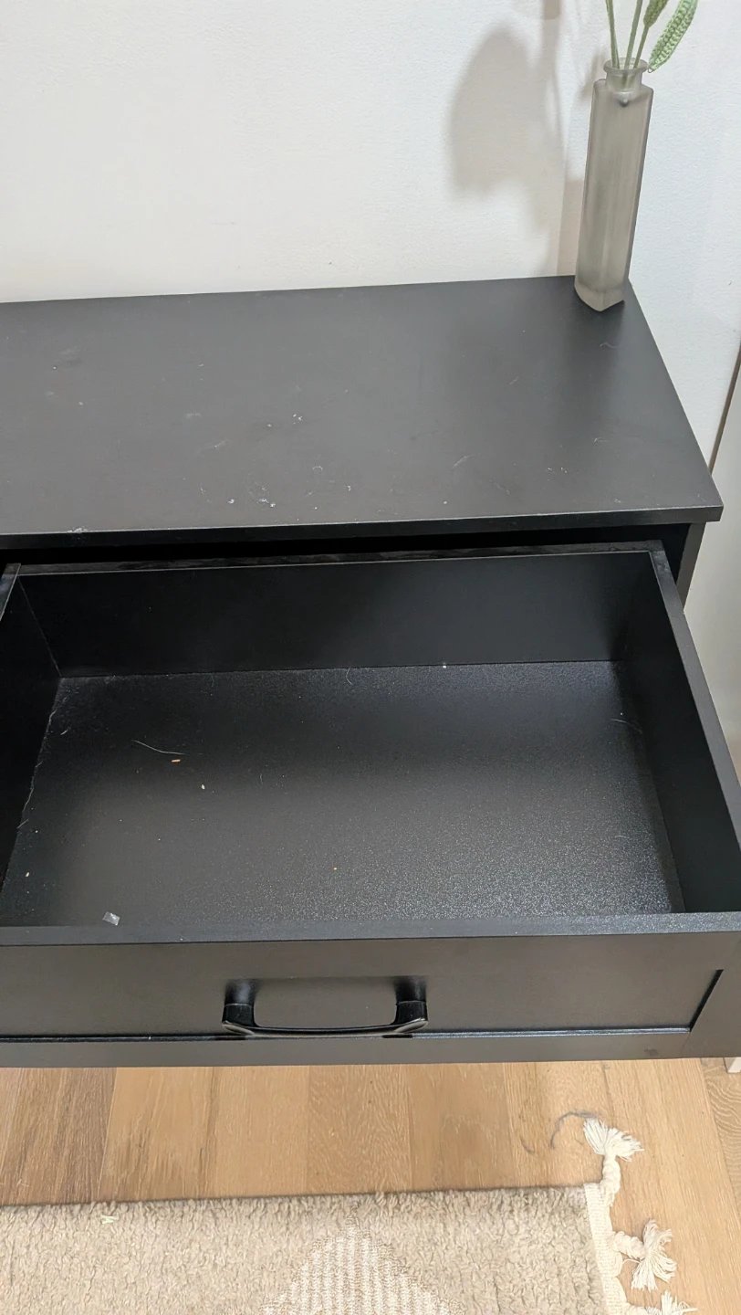 Black 6-Drawer Dresser - photo 2