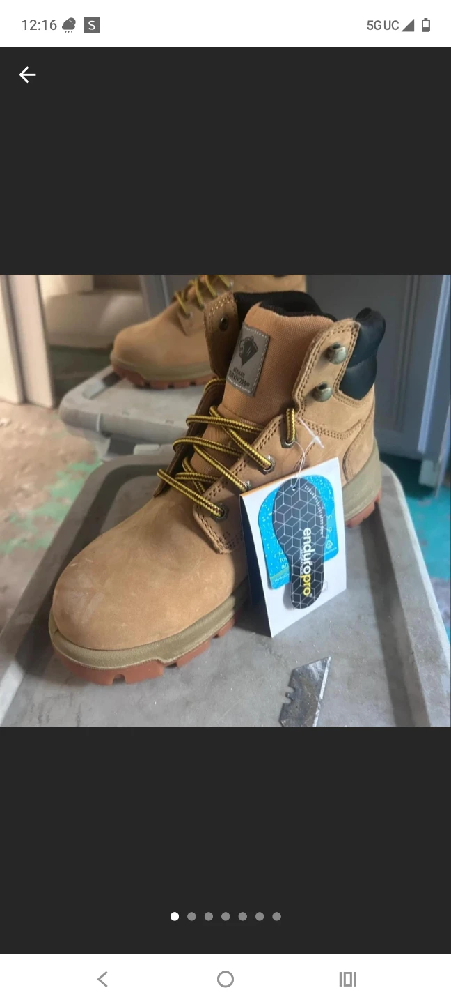 Herman Survivors Boulder Steel Toe Work Boots 6W