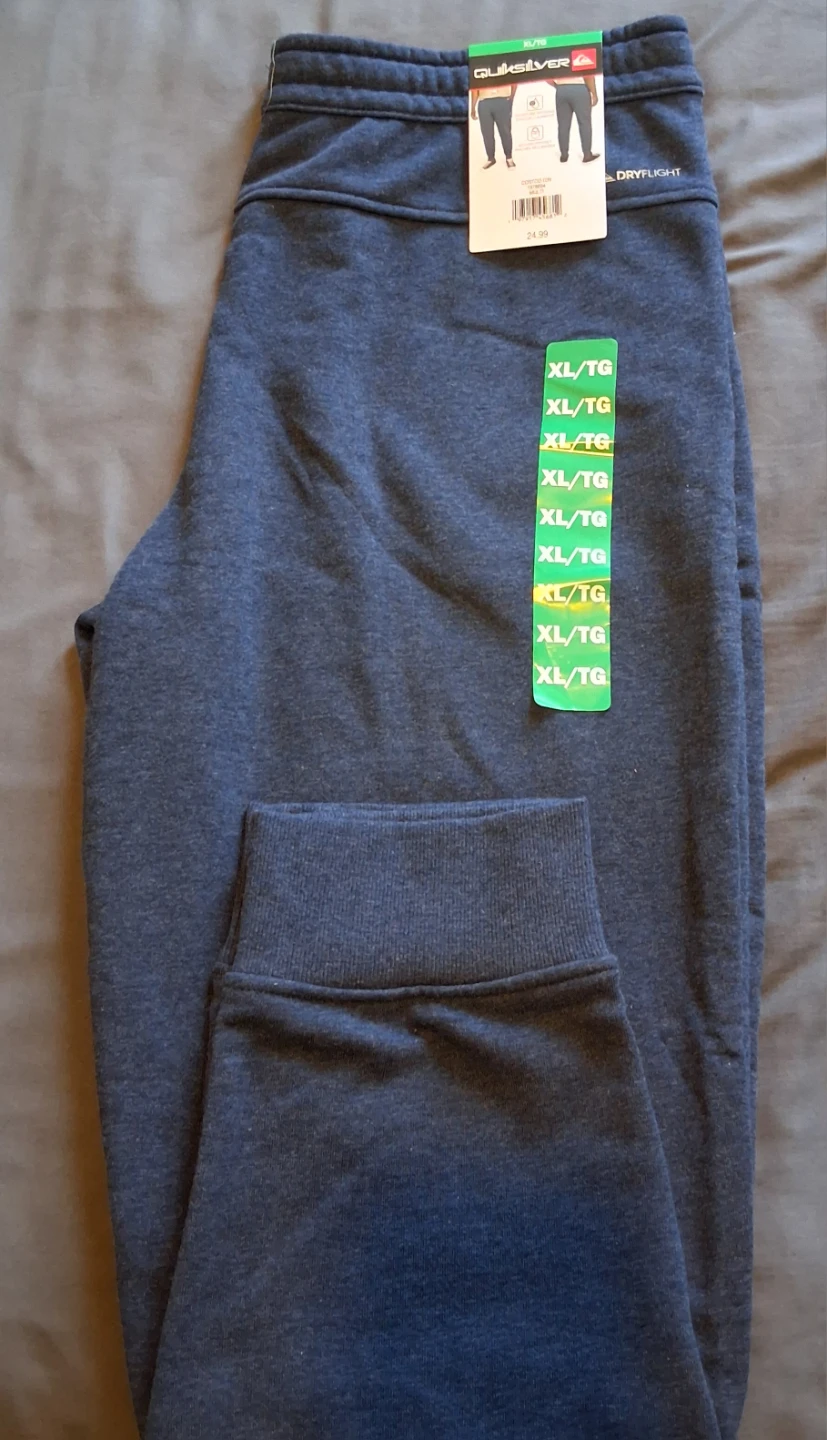 Quiksilver Men's Sweatpants XL/TG Blue