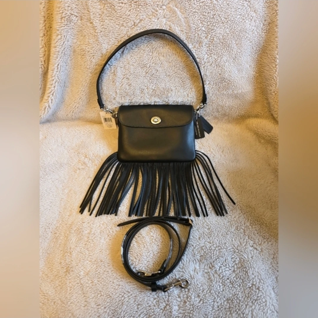 Coach Fringe Shoulder/Crossbody  Purse