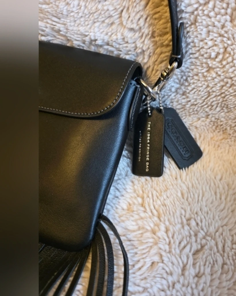 Coach Fringe Shoulder/Crossbody  Purse - photo 4