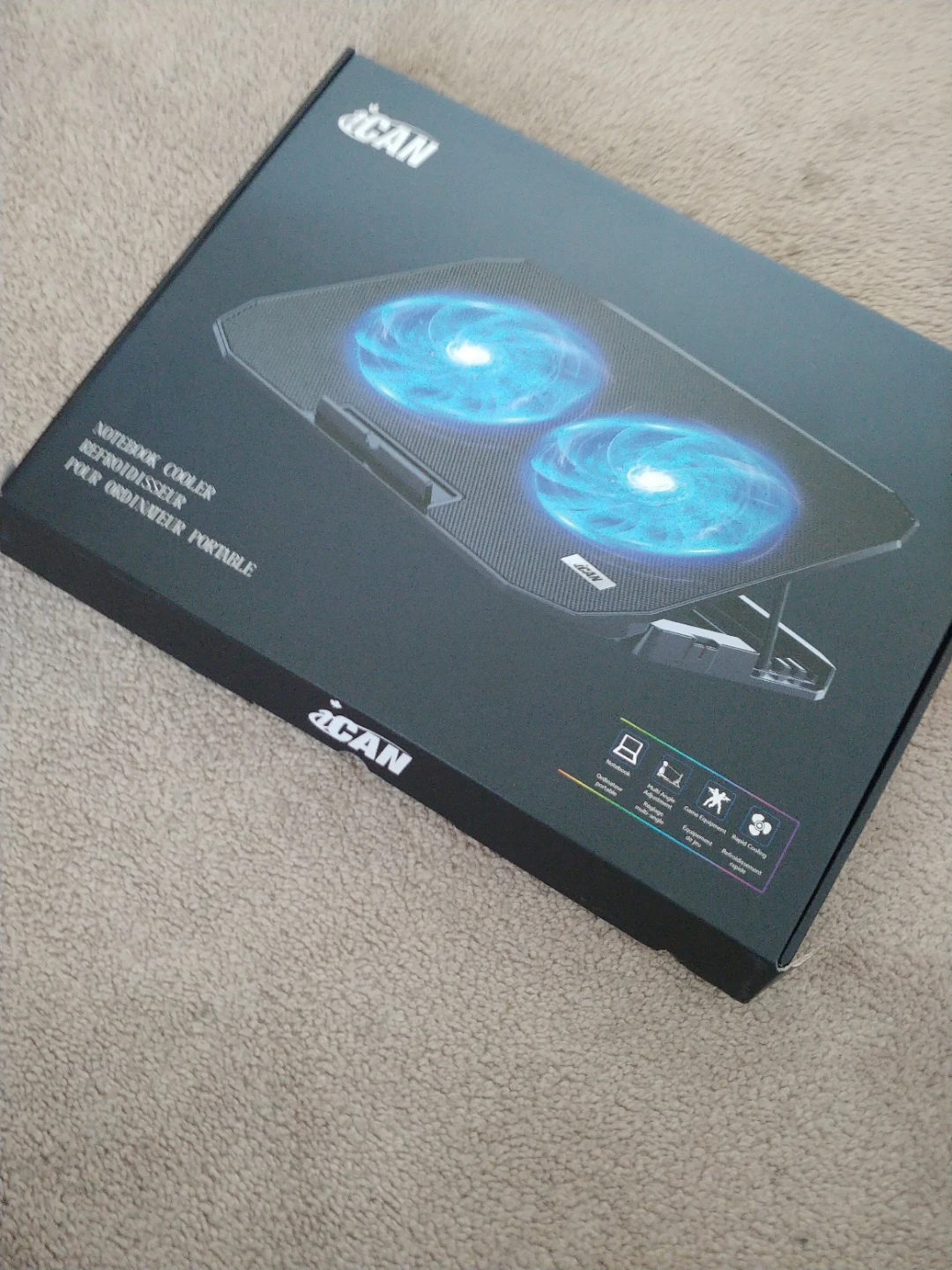 iCAN Notebook and Gaming Cooler