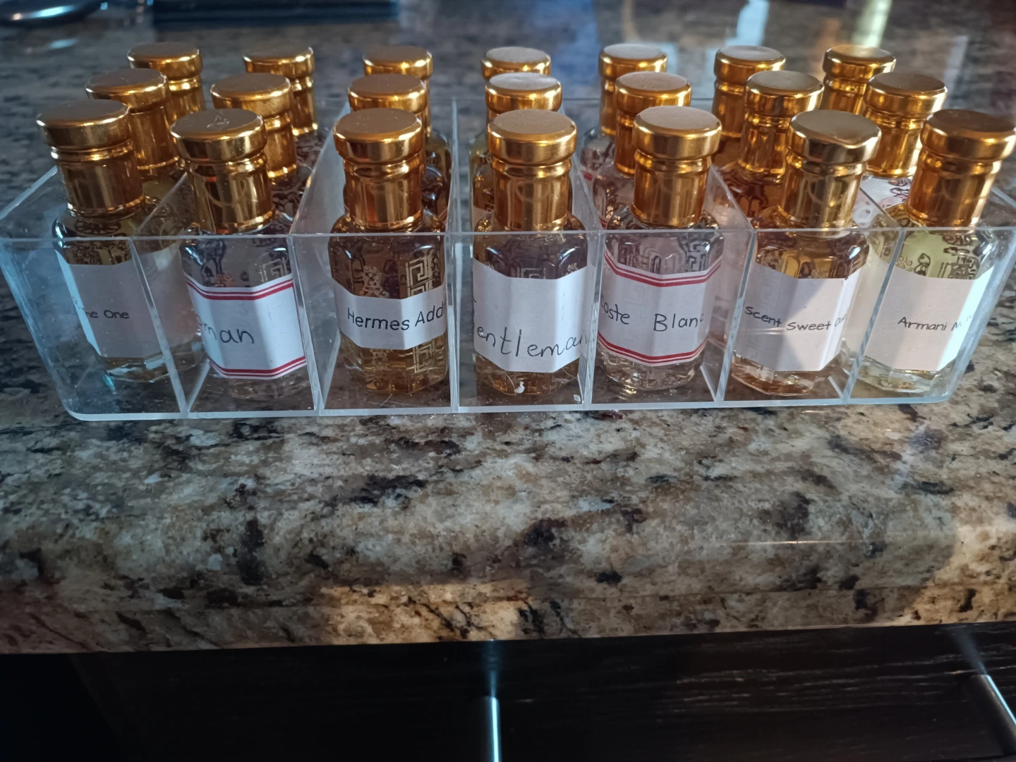 Perfume essential oil