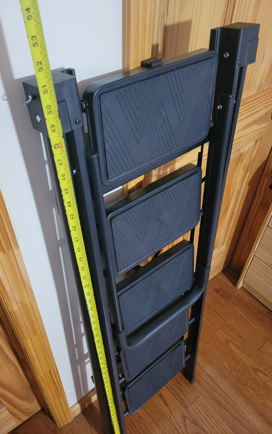 NEW Black 5-Step Folding Step Ladder - photo 3