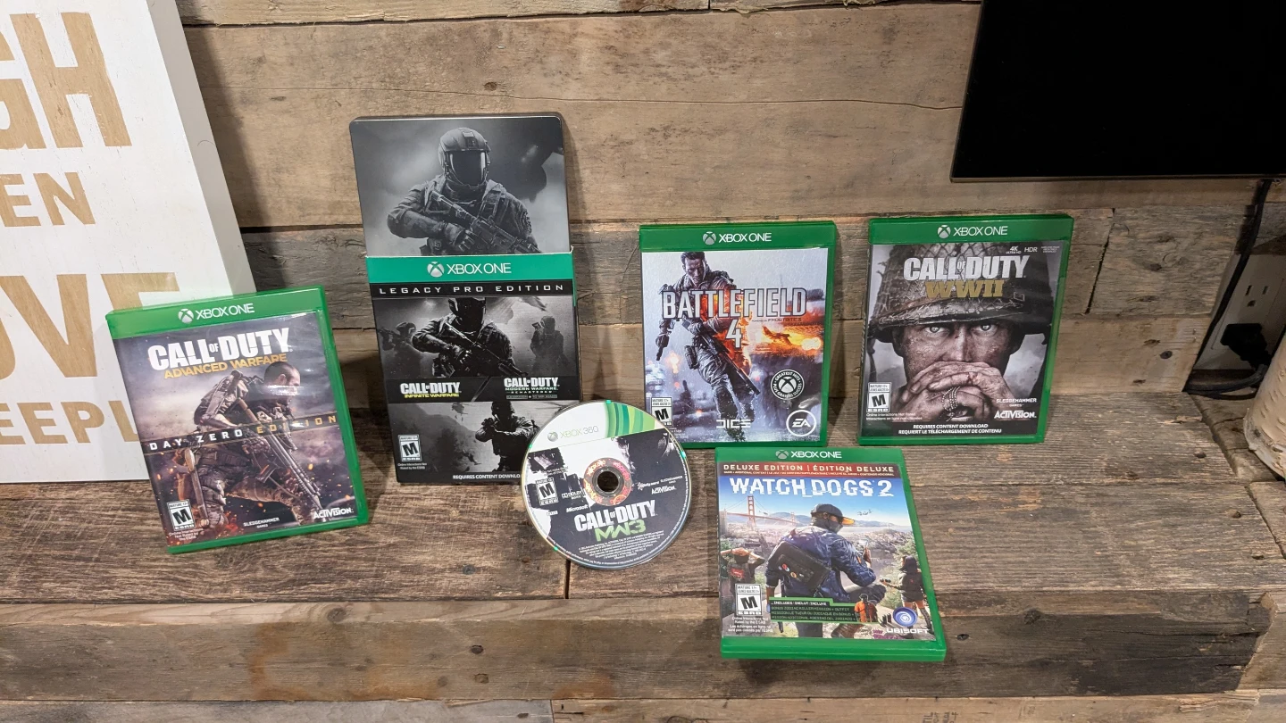 Xbox One S 500GB Console with controller headset & games - photo 4