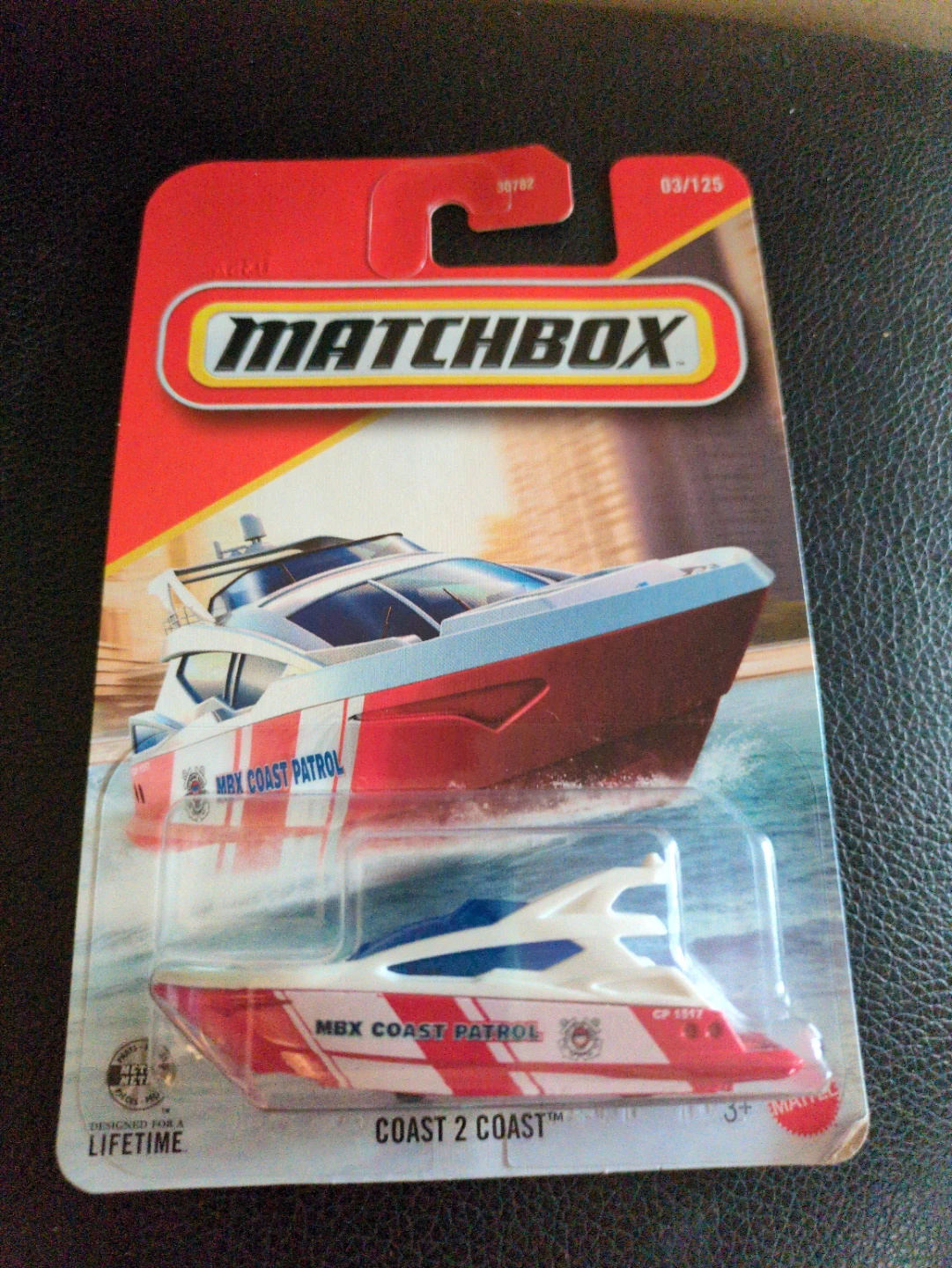 Matchbox Coast 2 Coast MBX Coast Patrol Boat