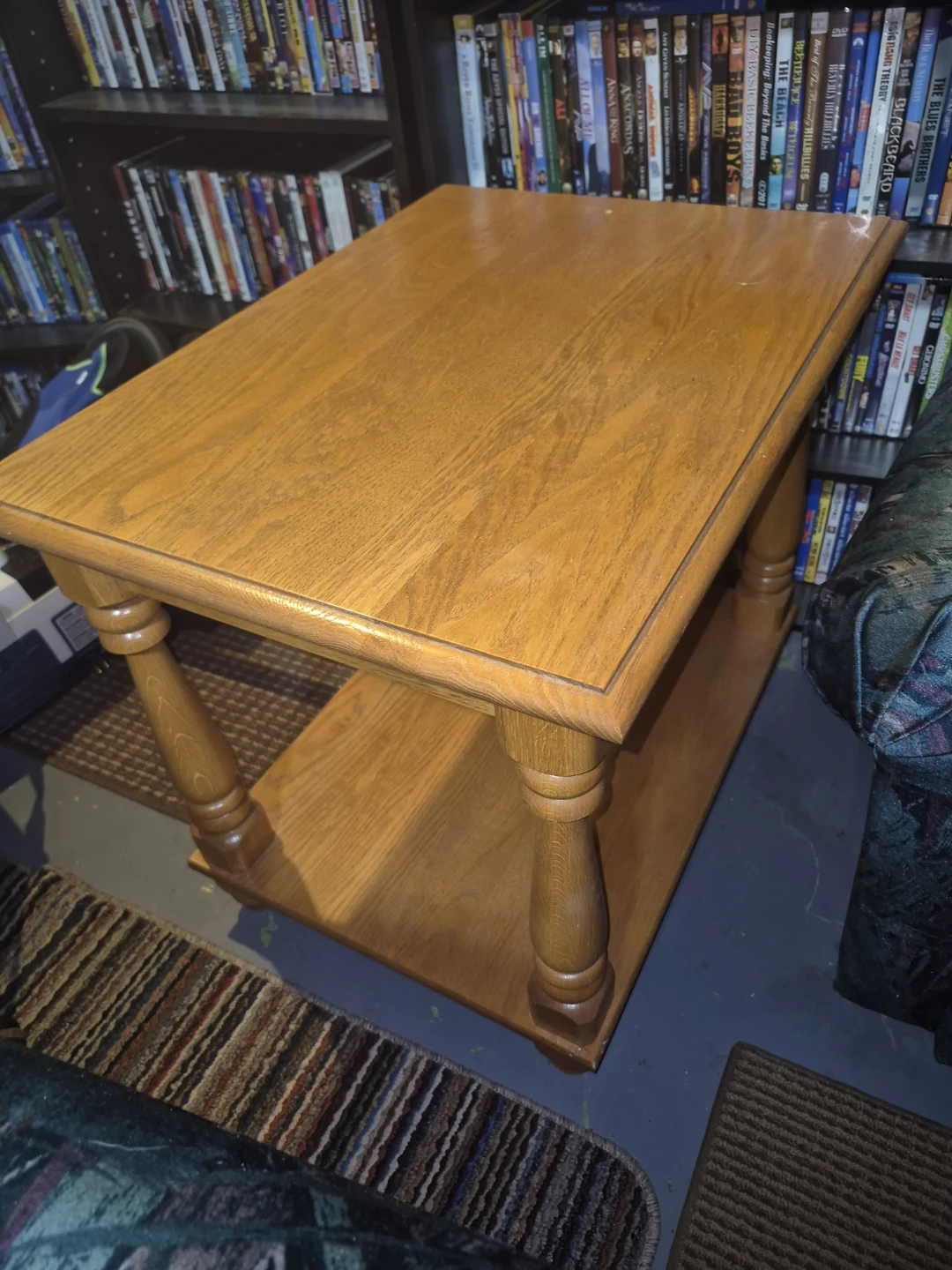 OAK Coffee Table & End Tableswith Shelf - photo 3
