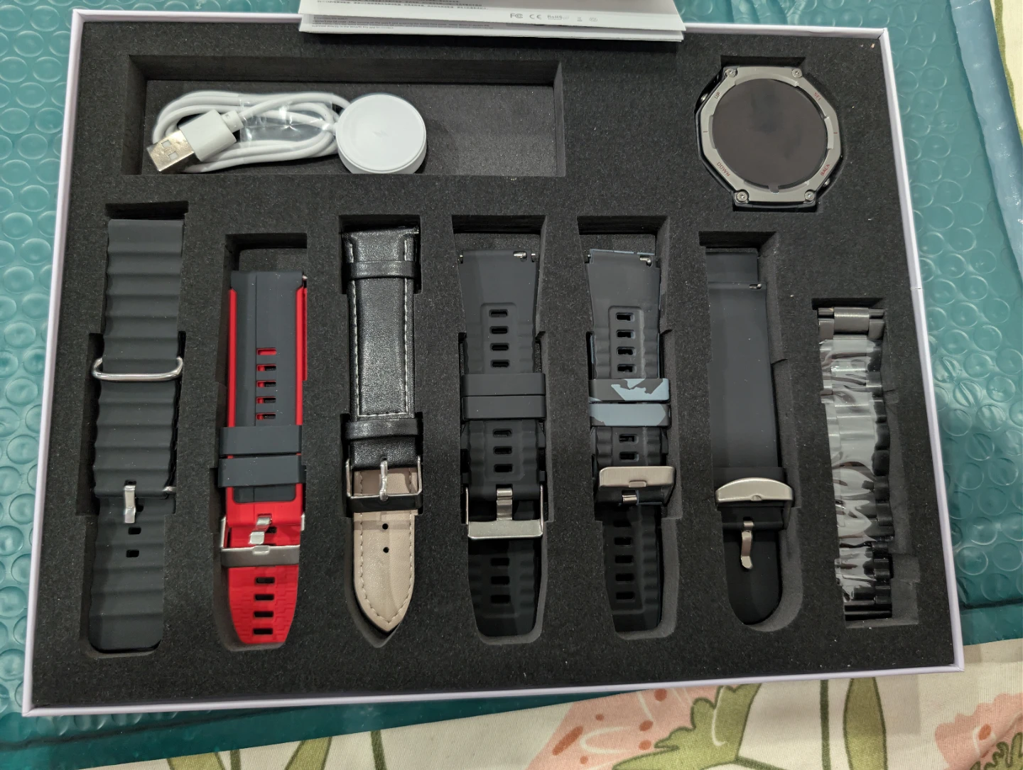 BIBI Watch B3 Smartwatch Gift Set with 7 Straps - photo 2