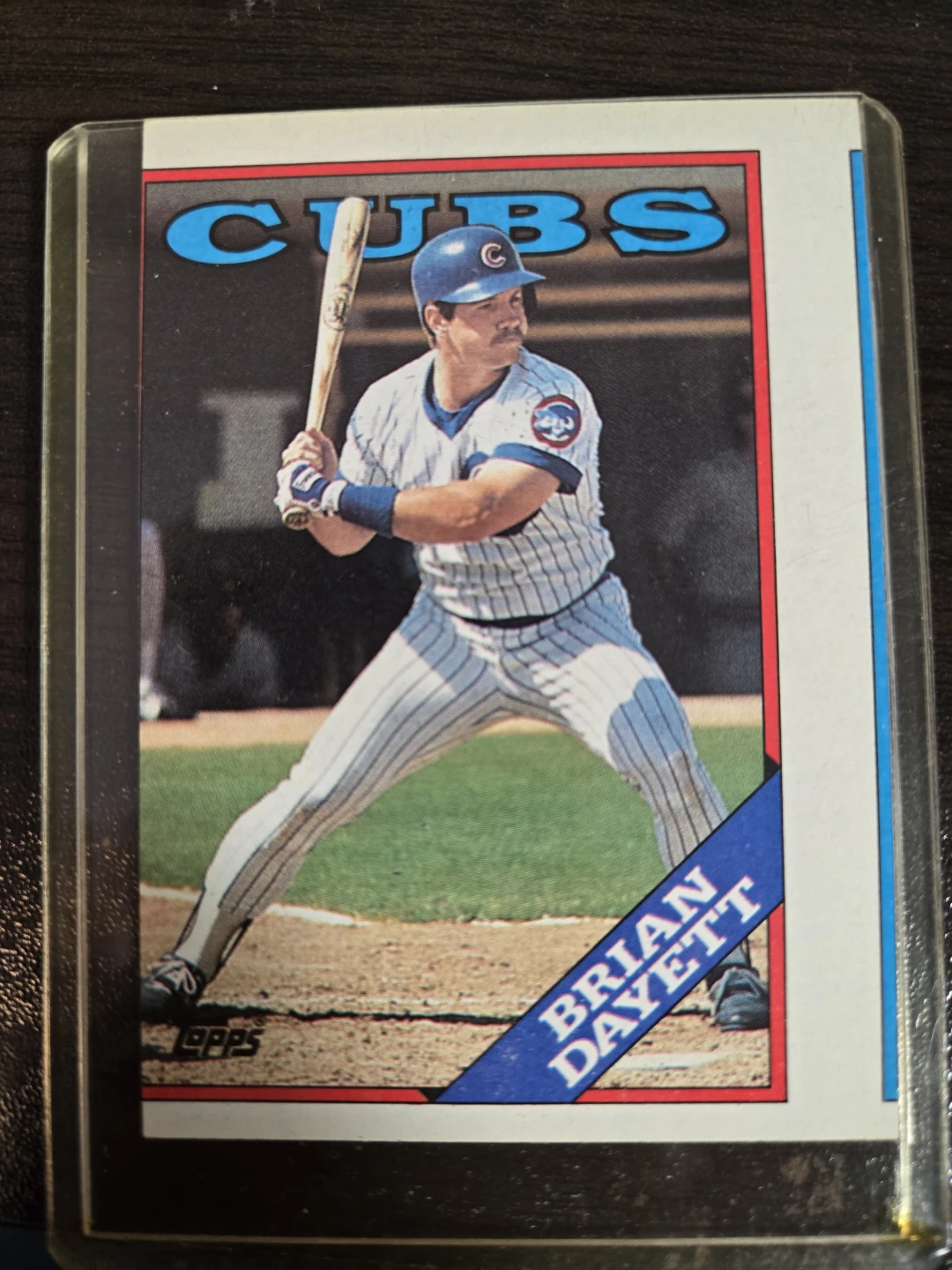 1988 Topps Brian Dayett Baseball Card