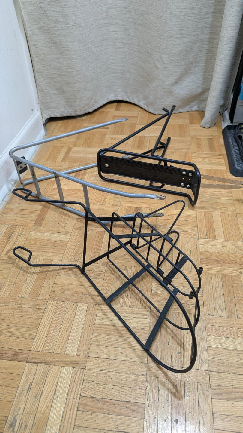 Used Rear Bike Rack Mountain Bike Cargo Rack, Bicycle basket - photo 3