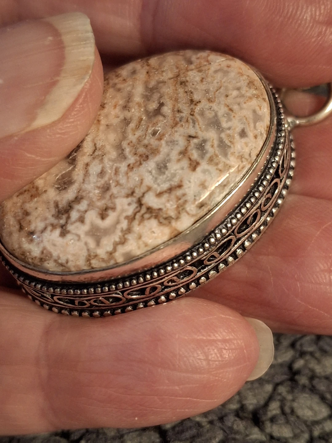 Sterling Silver Agate Necklace - photo 5
