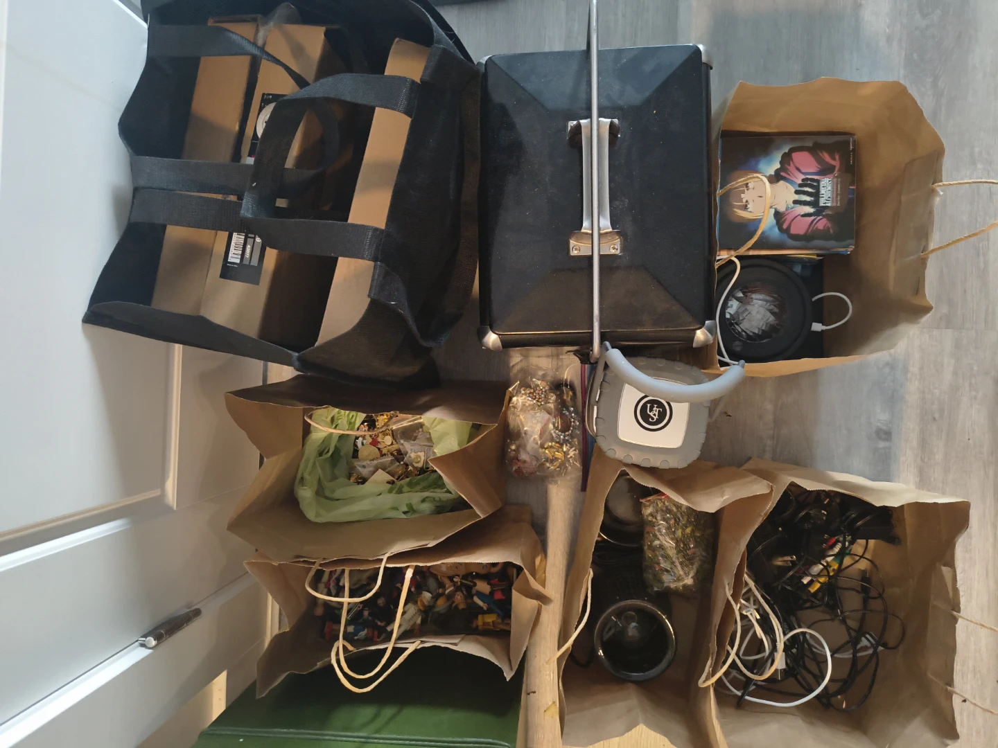 Assorted Items in Bags