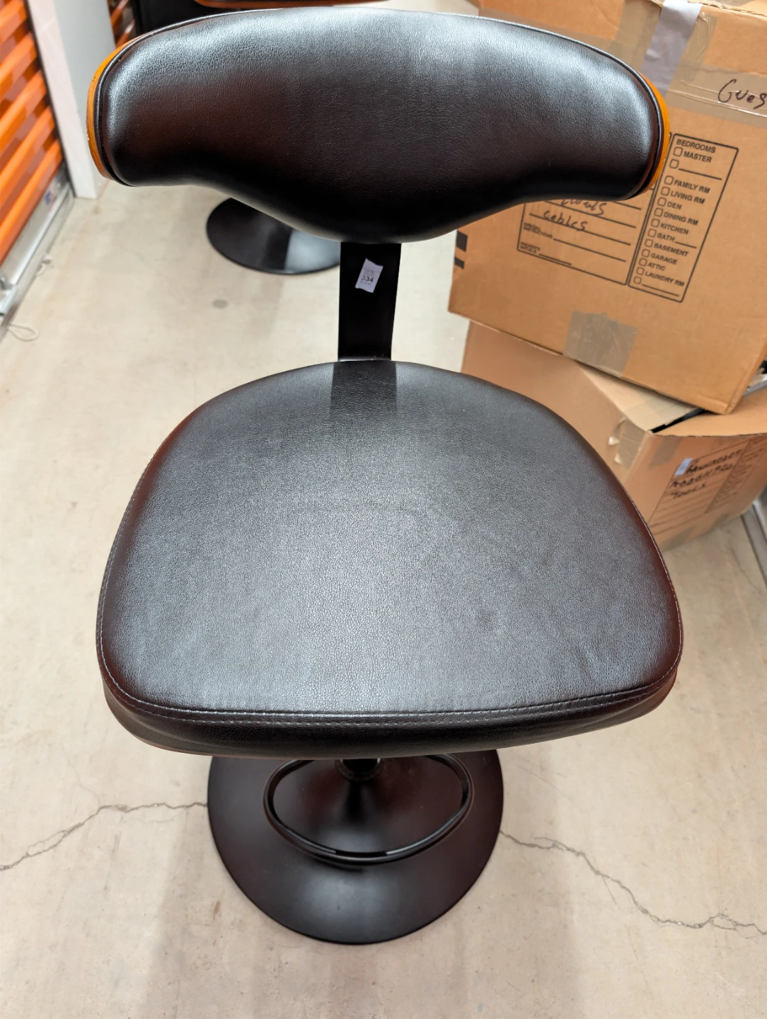 Set of 3 Tall UPH Swivel Barstools