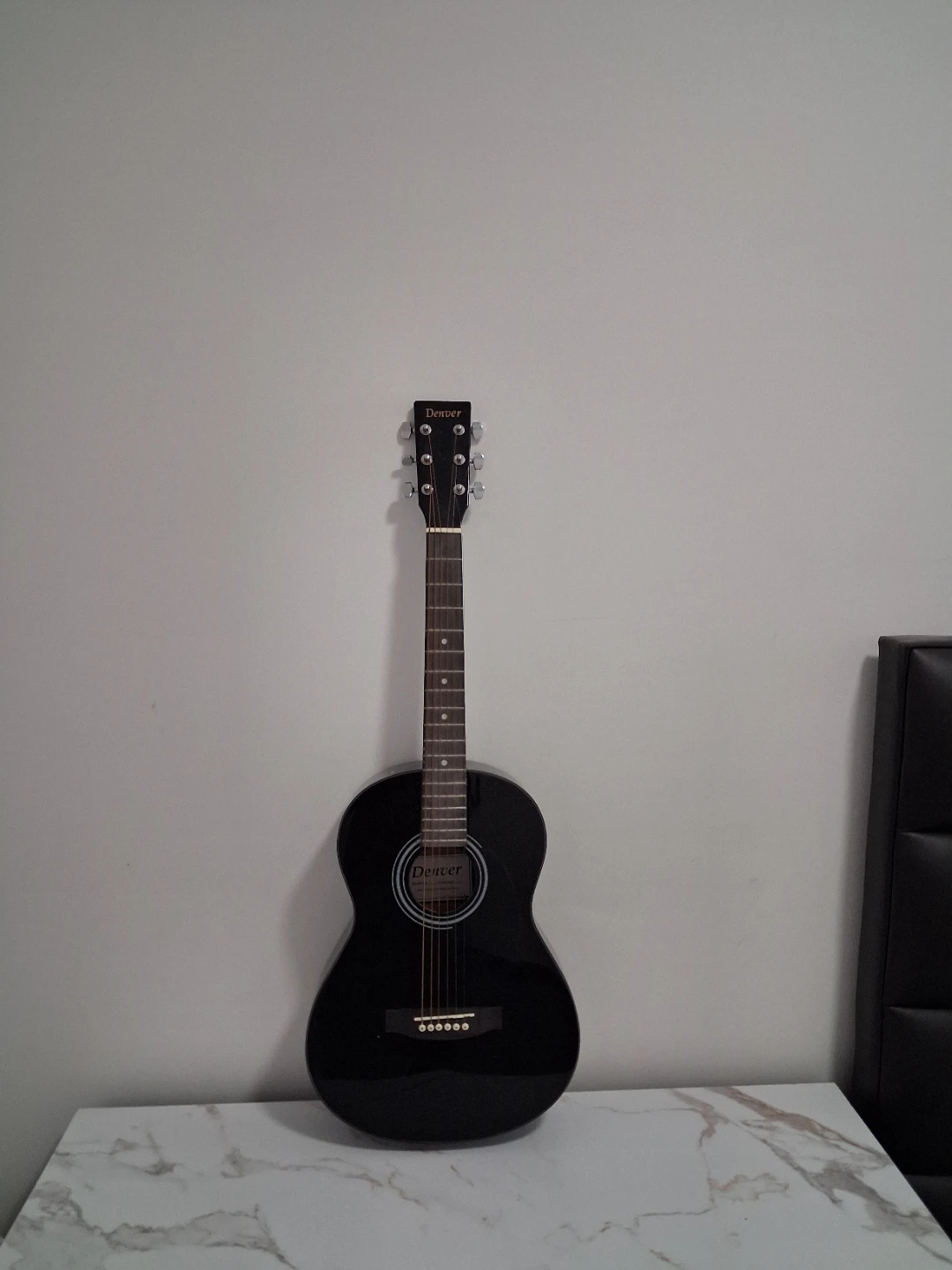 Denver Acoustic Guitar DD34S-BLK with Gig Bag
