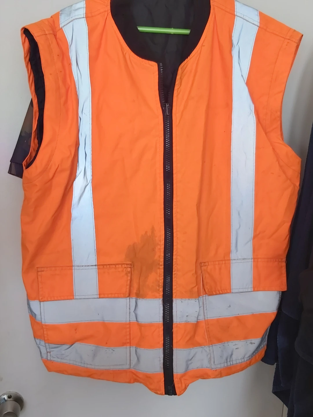 Orange High-Visibility Safety Vest - photo 3
