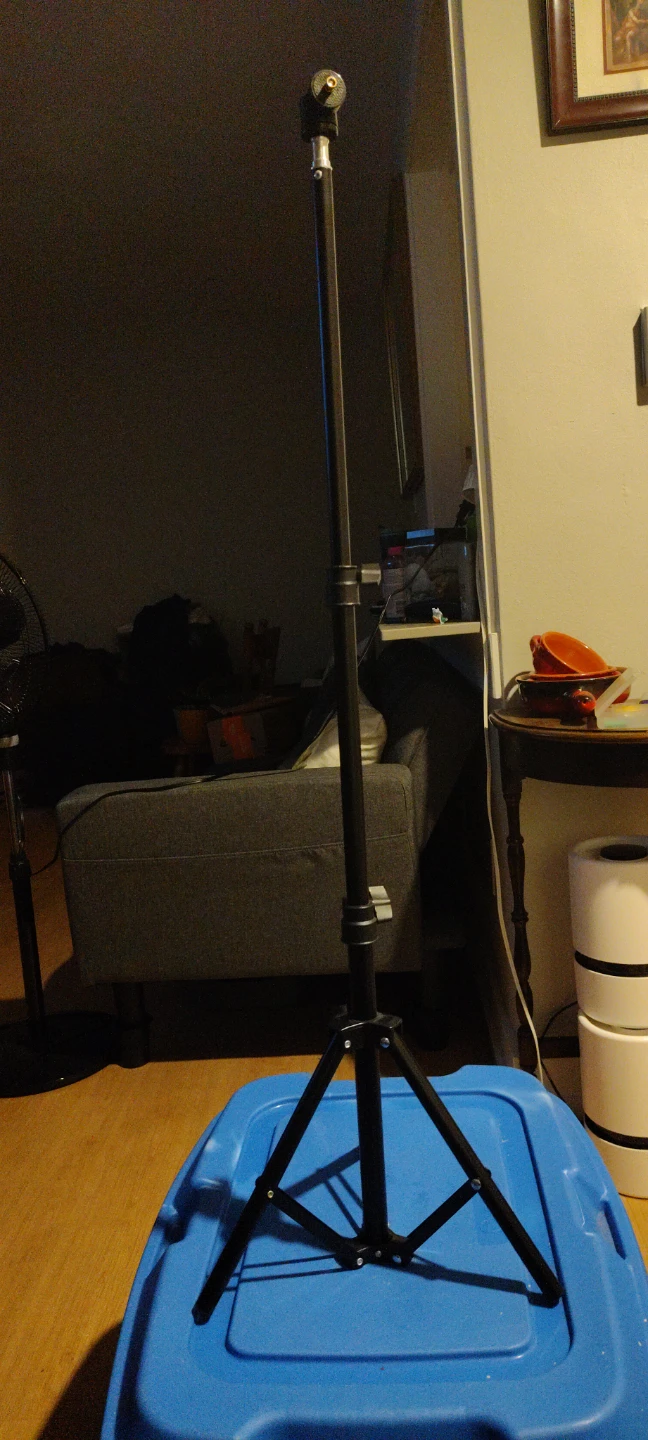 Black Portable Tripod Stand
