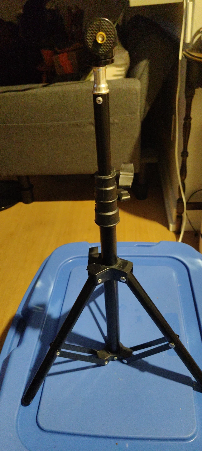 Black Portable Tripod Stand - photo 2