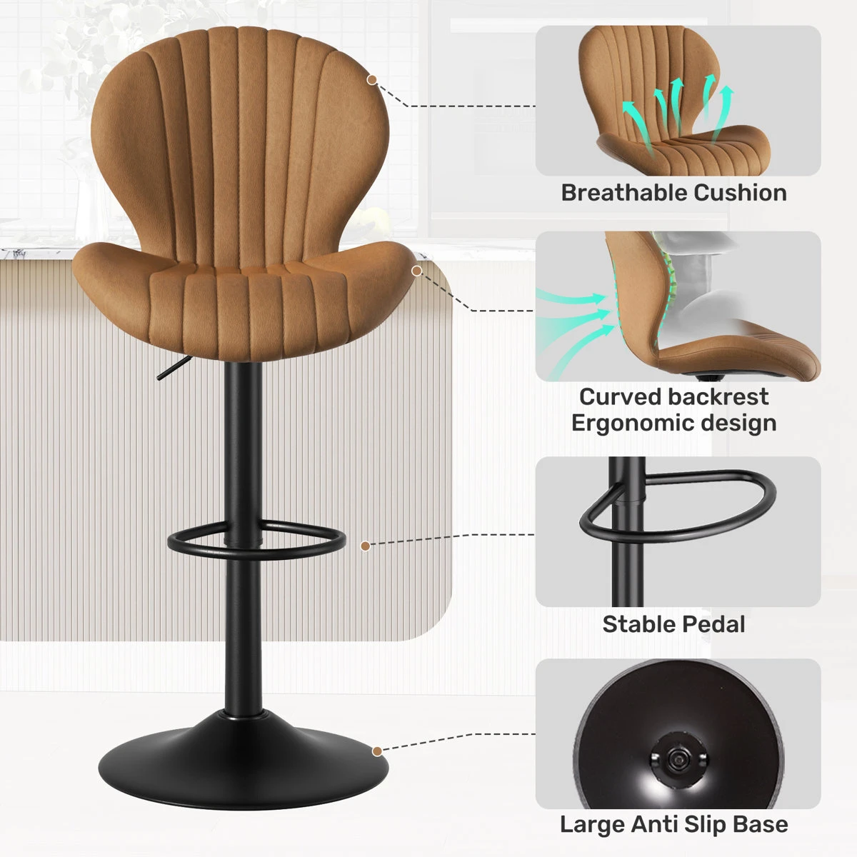 Brand new Latitude Run Bar Stools (Set of 2) - photo 2