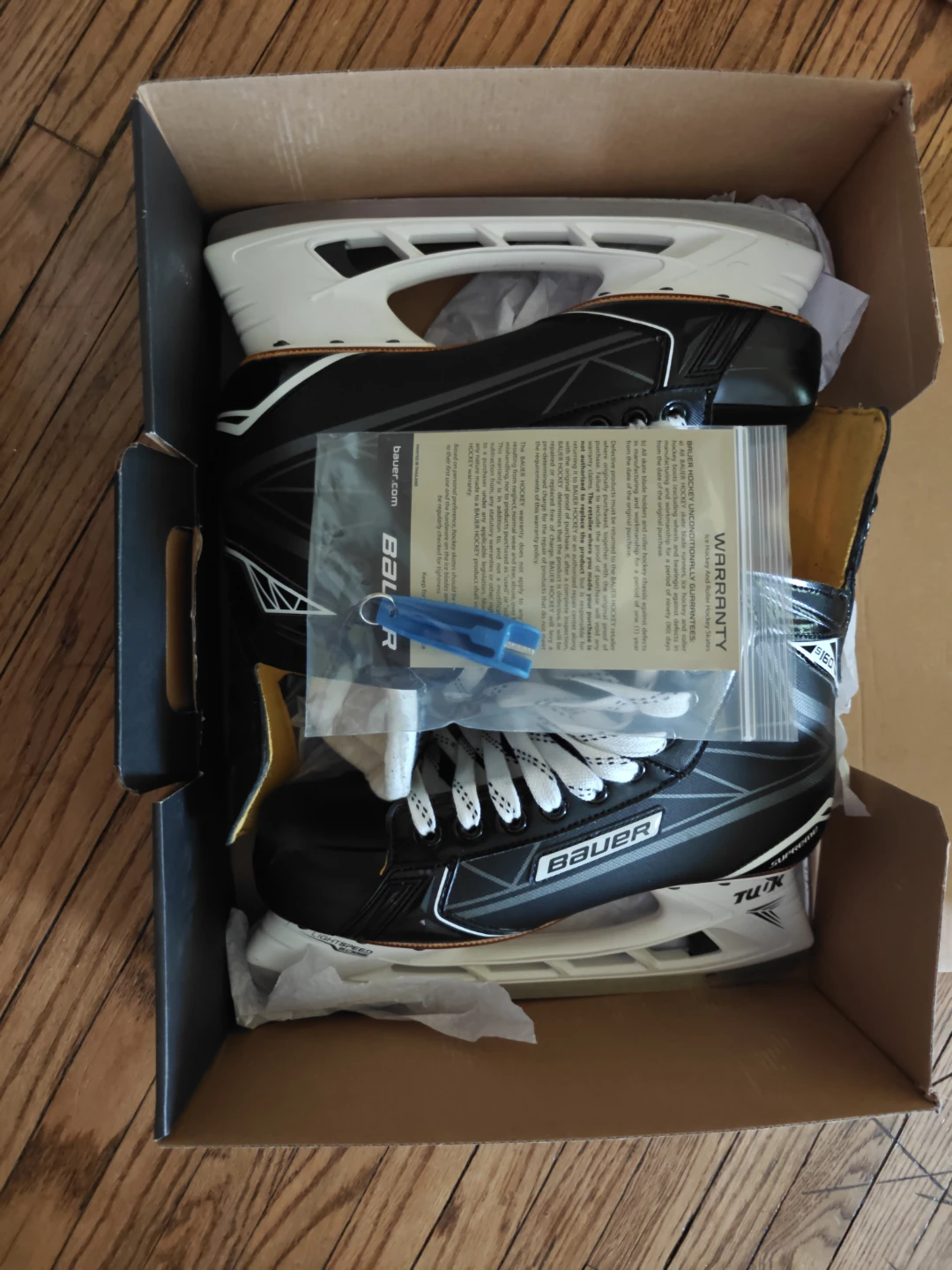 Bauer Supreme Hockey Skates Size 10 size 11.5 - photo 3